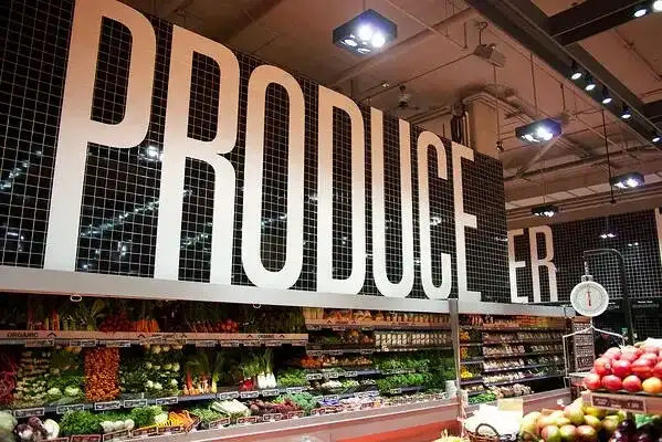 Loblaw shopping produce sign